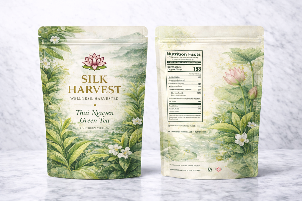 Thai Nguyen Green Tea — Loose Leaf · USDA Organic · Protected Origin, Vietnam
