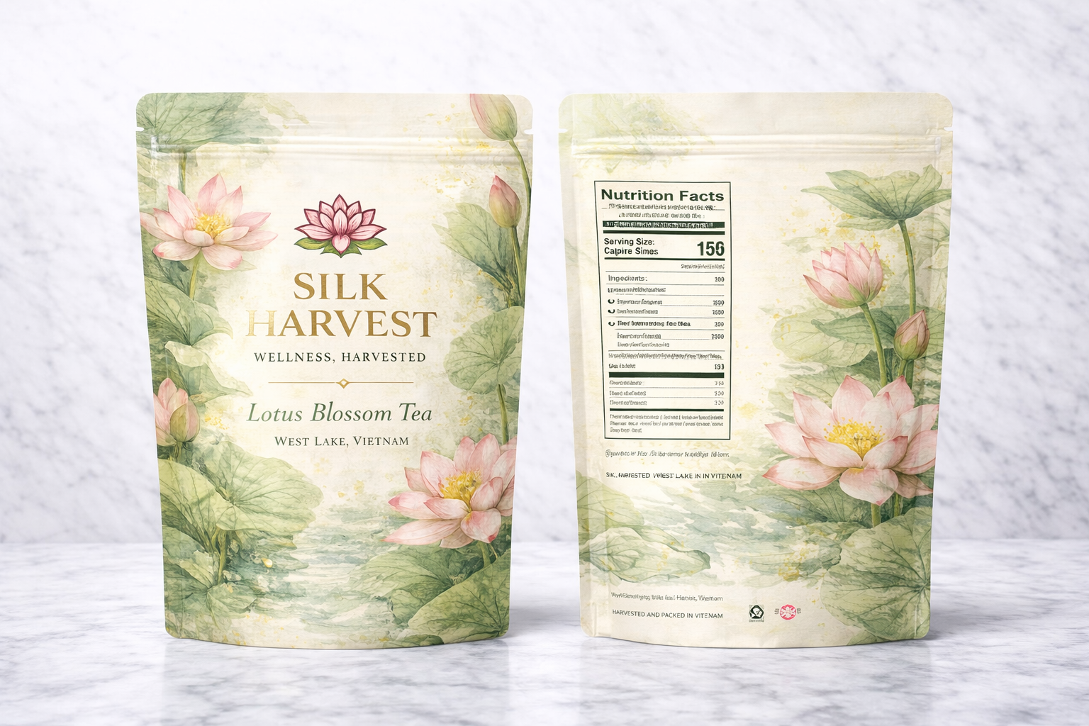 Lotus Tea — Lotus Tea — Ceremonial Grade · USDA Organic · Hanoi, Vietnam
