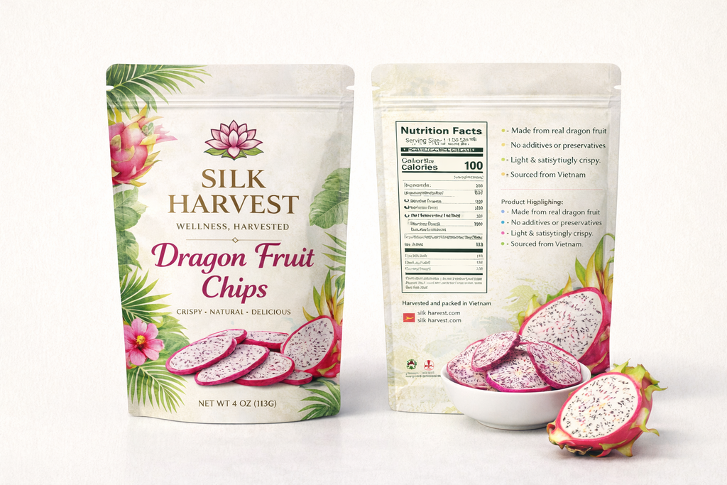🐉  FREEZE-DRIED DRAGON FRUIT Thanh Long Sấy  · Vietnam's Dragon Fruit Capital