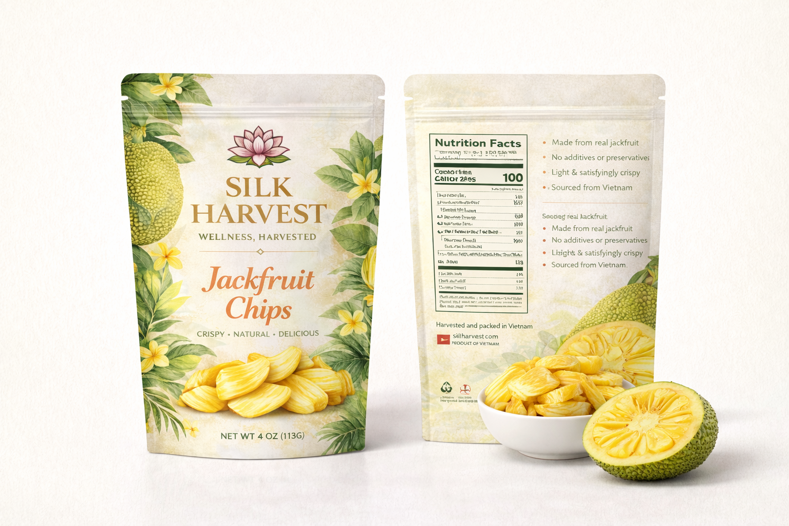 JACKFRUIT CHIPS Mít Sấy  ·  Tiền Giang Province · Southern Vietnam