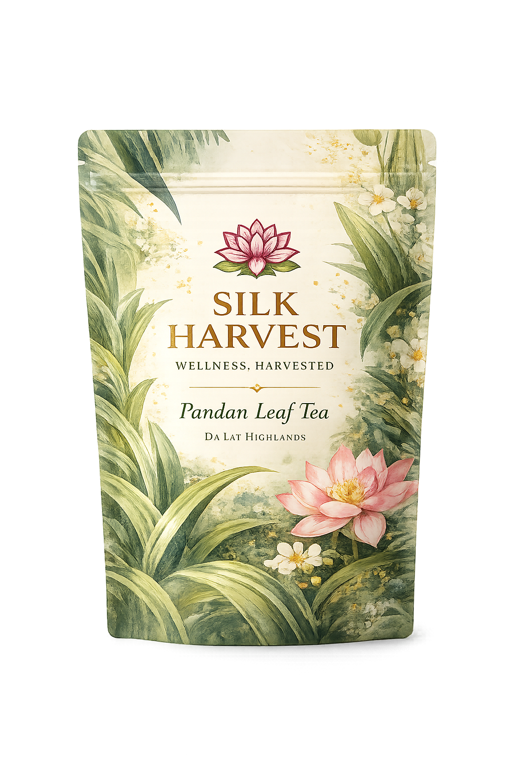 Pandan Tea — Loose Leaf · USDA Organic · Da Lat Highland, Vietnam